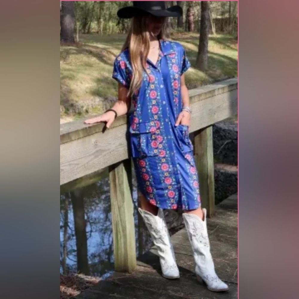 button up duster